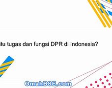 Tugas Dpr Adalah